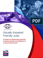 Visually Impaired Friendly Judo: A Guide For Supporting Visually Impaired Adults and Children in A Judo Environment