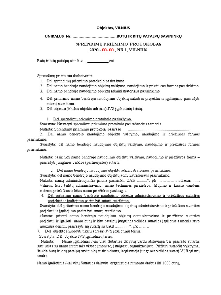 Protokolas | PDF