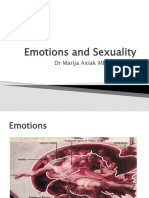 Emotions and Sexuality: DR Marija Axiak MD Mrcpsych