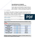 Konsultativna Nastava - Fakultet Informacionih Tehnologija