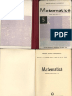 Matematica Manual Pentru Clasa A V A PDF
