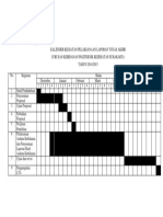 Lampiran 12 KALENDER KEGIATAN PELAKSANAAN LAPORAN TUGAS AKHIR JURUSAN KEBIDANAN POLITEKNIK KESEHATAN SURAKARTA TAHUN 2014/2015