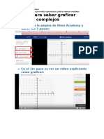 Pagina para Saber Graficar Números Complejos - Algebra Lineal
