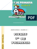 Fichas RELIGIÓN 1° y 2º.PRIMARIA