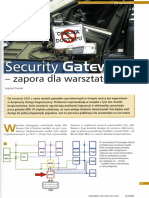 Artykuł - K - Trzeciak - Security Gateway