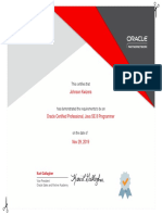 Oracle Certified Professional, Java SE 8 Programmer PDF