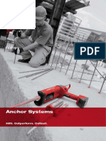 Hilti Anchor Systems Guide