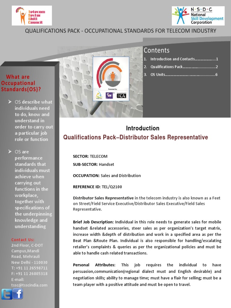 Distributor Sales Rep Job Overview | PDF | Sales | Multimedia Messaging ...
