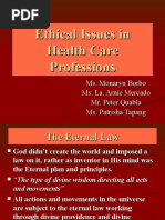 Ethical Issues in Medical Profession