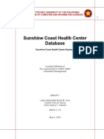 Sunshine Coast Health Center Database
