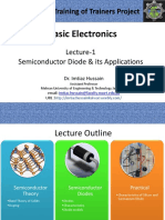 Basic Electronics: STEVTA - Training of Trainers Project