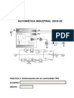 Practica 5 - Sintonizacion de un Controlador PID 2019_20