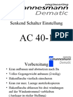 AC25 Senkendschalter