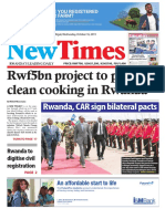 Times: Rwf5bn Project To Promote Clean Cooking in Rwanda