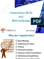 6 Presentation Skills and Body Language 66 Slides