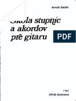 Sadlik Arnost - Skola Stupnic A Akordov PDF
