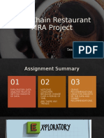 Café Chain Restaurant Project