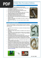 Snake Hazard Awareness and Safety Guide | PDF | Snake | Venomous Snakes