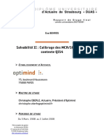 Eva BENROS, « solvabilité II  Calibrage des MCR-SCR dans le contexte QIS4 » SOLVENCY I & II + QIS 1.2.3.4....pdf