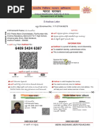 Aadhaar Card Information and Format | PDF | Identity Document | Access ...