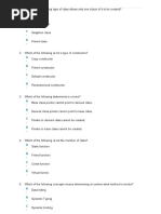 OOPS Concepts MCQ