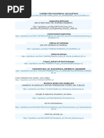 E-Books For Engineering Calculations