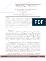 A Review of Defensive Strategies For Market Success: Grend, Miebaka David, Nwiepe, Naata Micheal & Kpunee, Henry Neeka