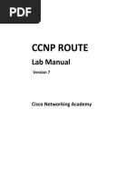 CCNP ROUTE v11