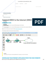 Connect GNS3 To The Internet (GNS3 VM) - GNS3