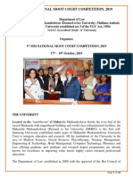 Rules of 3rd MM DU Moot Court 17 19 Oct. 2019 PDF