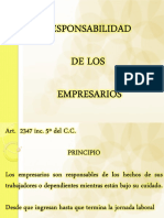 CAP. XI RESP. D LOS EMPRESARIOS