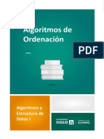 Algoritmos de ordenación (1)