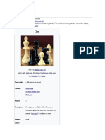 Chess (Disambiguation)