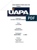 Tarea 1 de Cultura y Folklore Dominicano