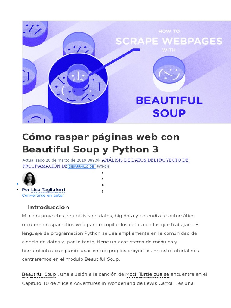 Python Scraping | PDF | Sitios web | Red mundial