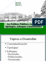 DIAPOS CLASE Politicas Publicas - Conceptualización - Tipologías - Instrumentos de Acción - Proceso-Mayo2020