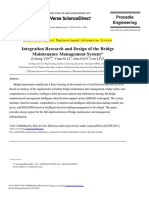 Integration Research and Design of The Bridge Maintenance Management System