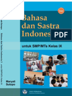 SMP/MTs Kelas 9 - Bahasa Dan Sastra Indonesia