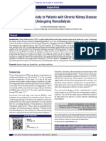 Depression and Anxiety in Patients With Chronic Kidney Disease Undergoing Hemodialysis