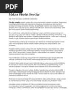 Download Makna Filsafat Estetika by ardan SN46198754 doc pdf