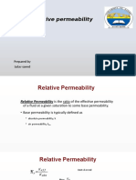 Relative Permeability: Prepared by Lulav Saeed