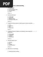 CYCLE 1 - Test Your Understanding