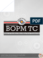 Elaboração de BOPM-TC: Ciclo Completo de Polícia