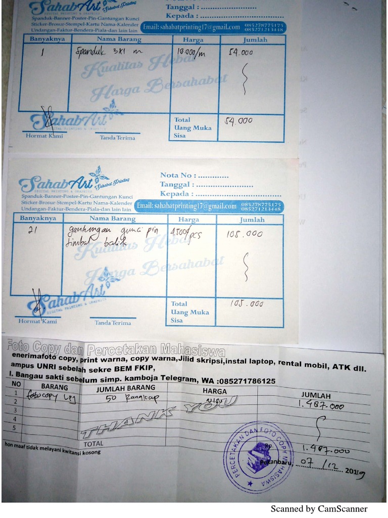 Scanned Document Compilation | PDF