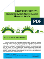 14.7 Energy Efficiency: Insulation, Infiltration, and Thermal Walls