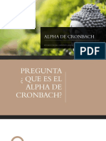 Alpha de Cronbach