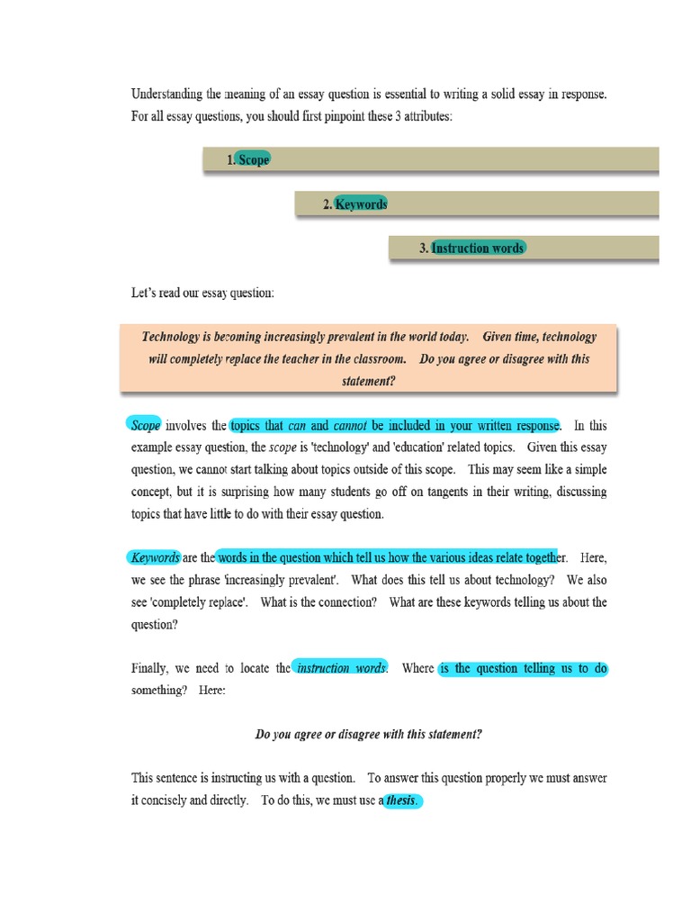 Ielts Writing Task 2 - Scope and How To Write The Introduction | PDF