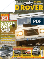 Land Rover Monthly Magazine. January 2011