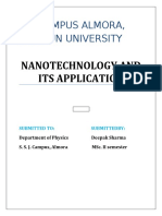 SSJ Campus Almora, Kumaun University: Nanotechnology and Its Application