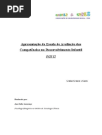 SGS II Escala de Avaliacao Das Competencias No Desenvolvimento Infantil ...